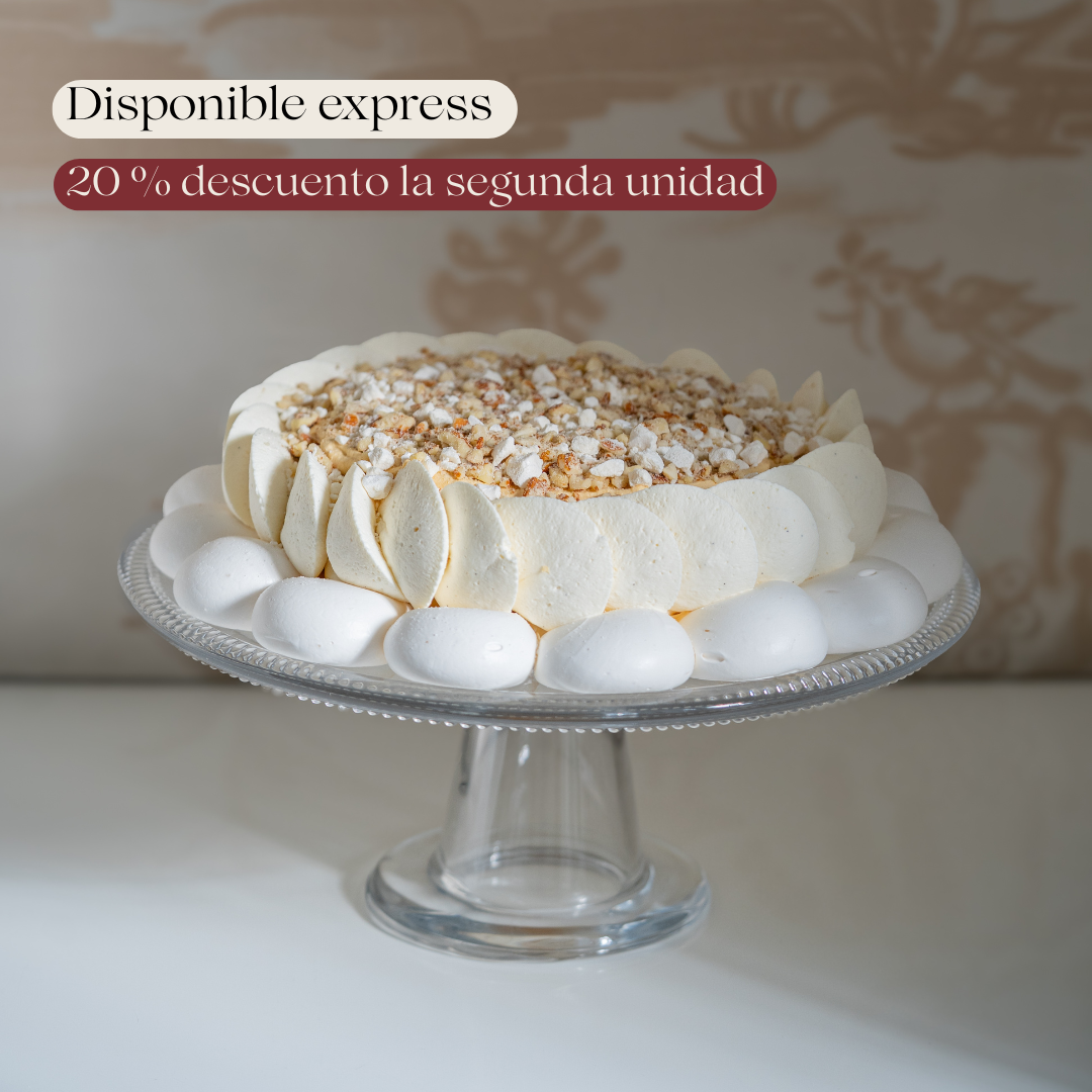 Pavlova de lúcuma