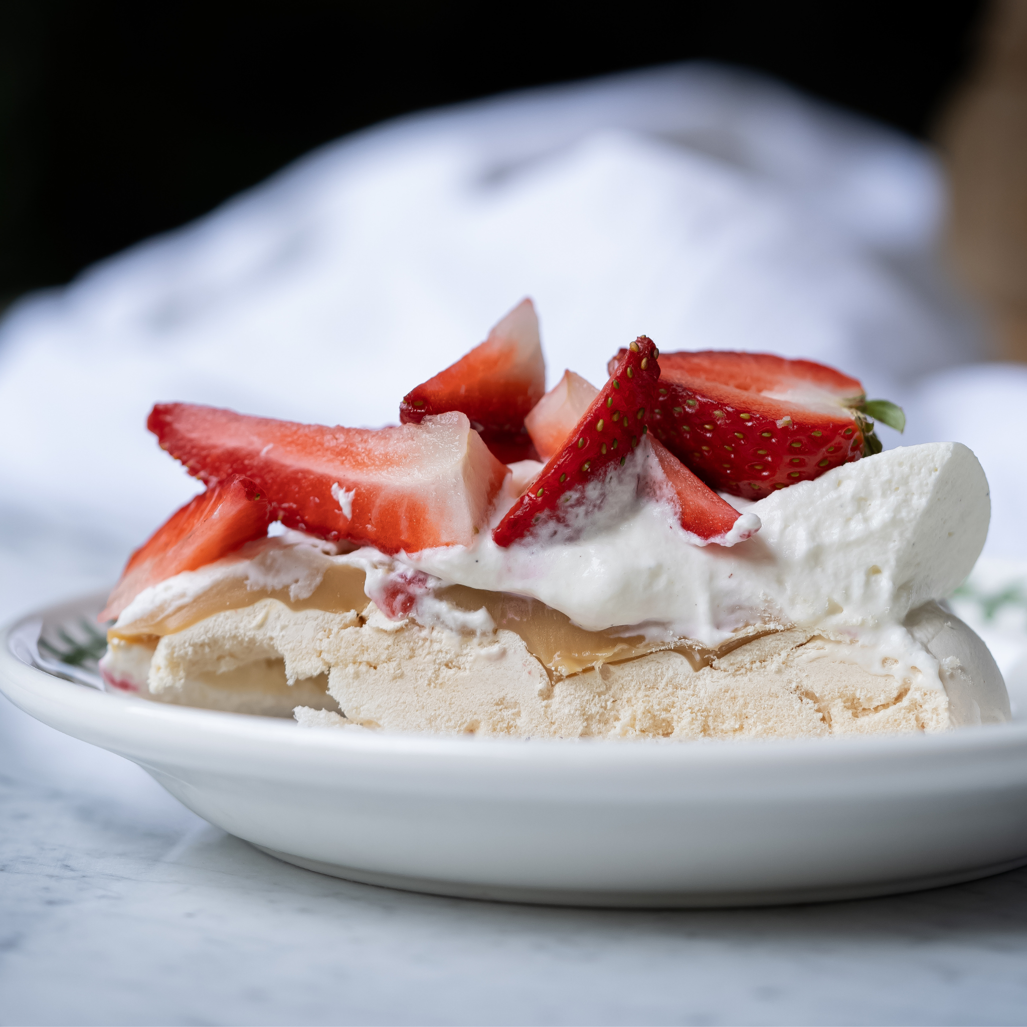 Pavlova de frutos rojos