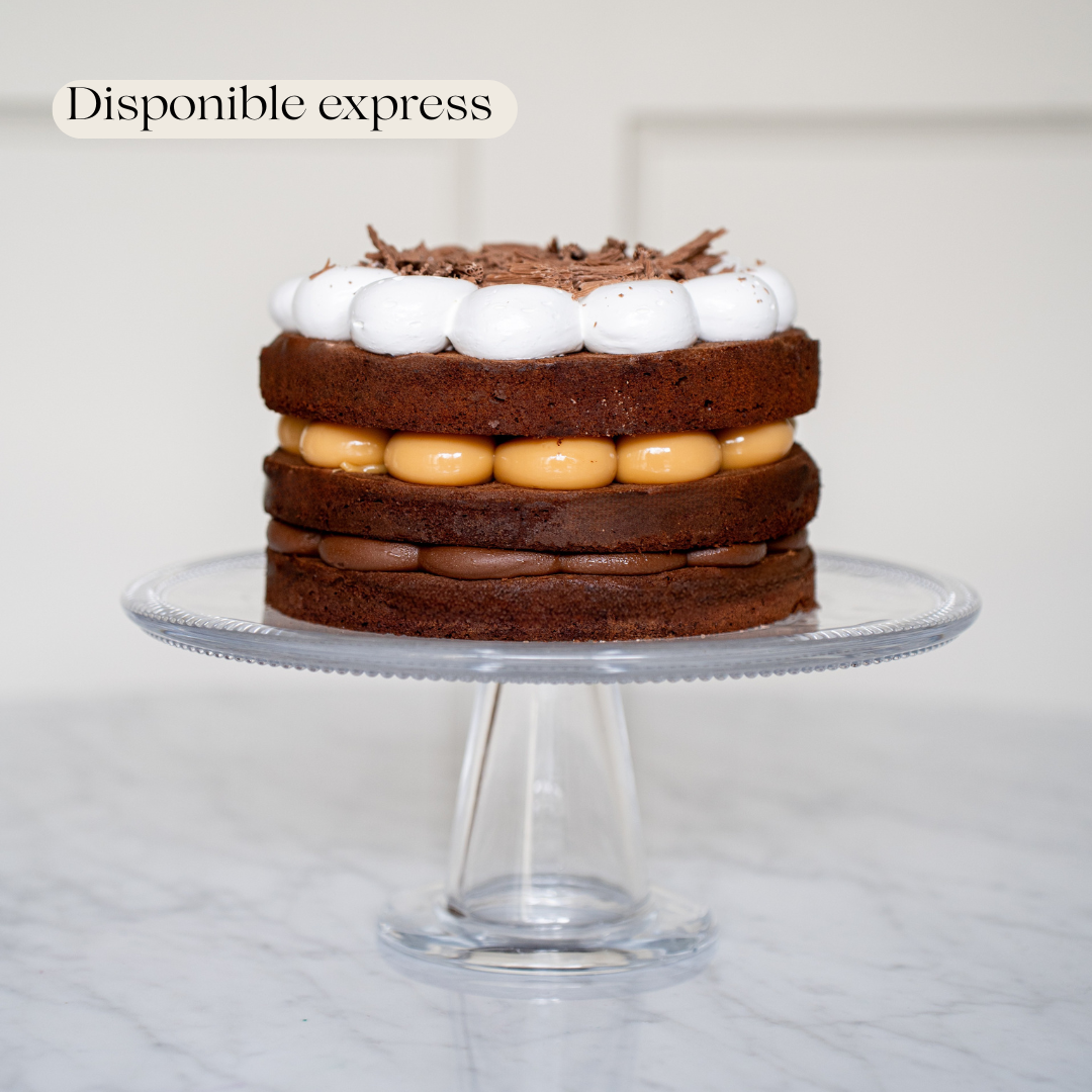 Torta Brownie Nutella Manjar