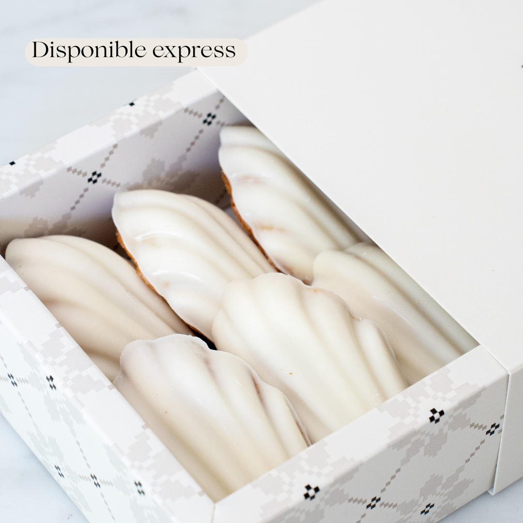 Madeleines de frambuesa