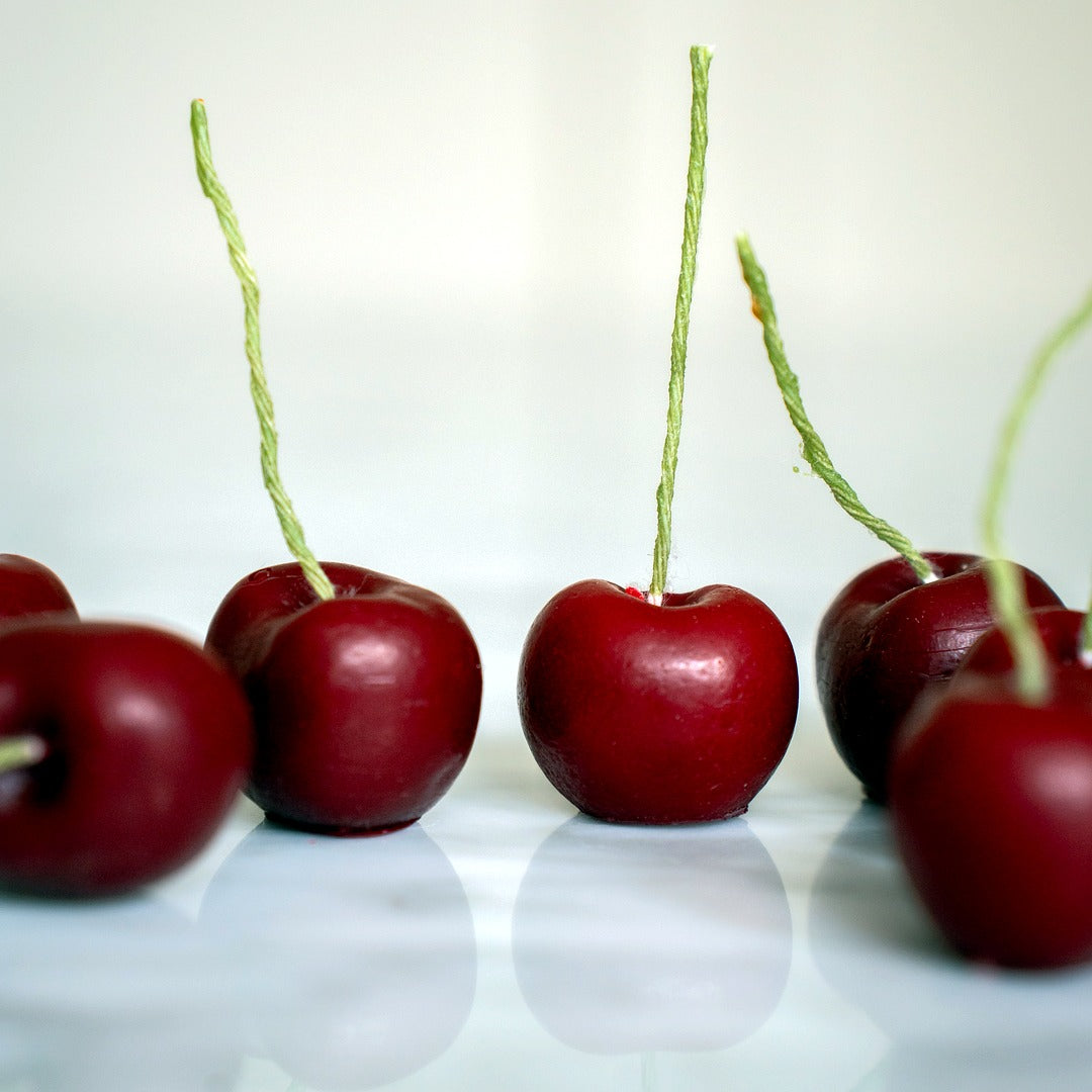 Pack 12 Velas Cerezas
