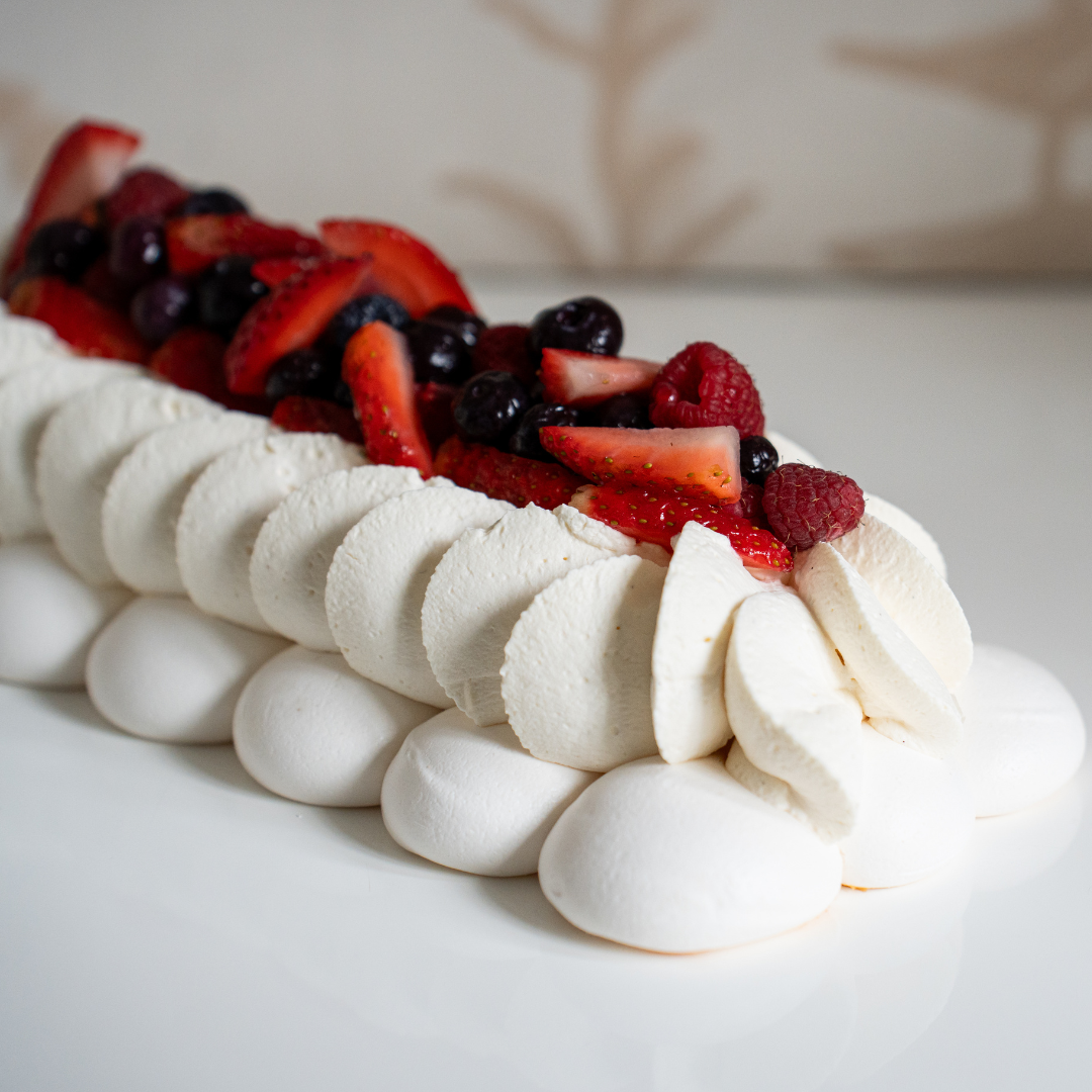 Pavlova de frutos rojos