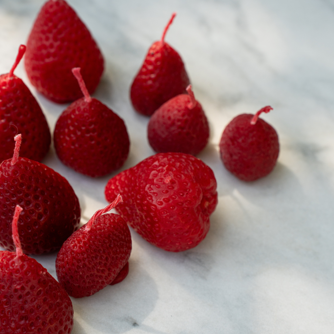 Pack 8 Velas frutilla