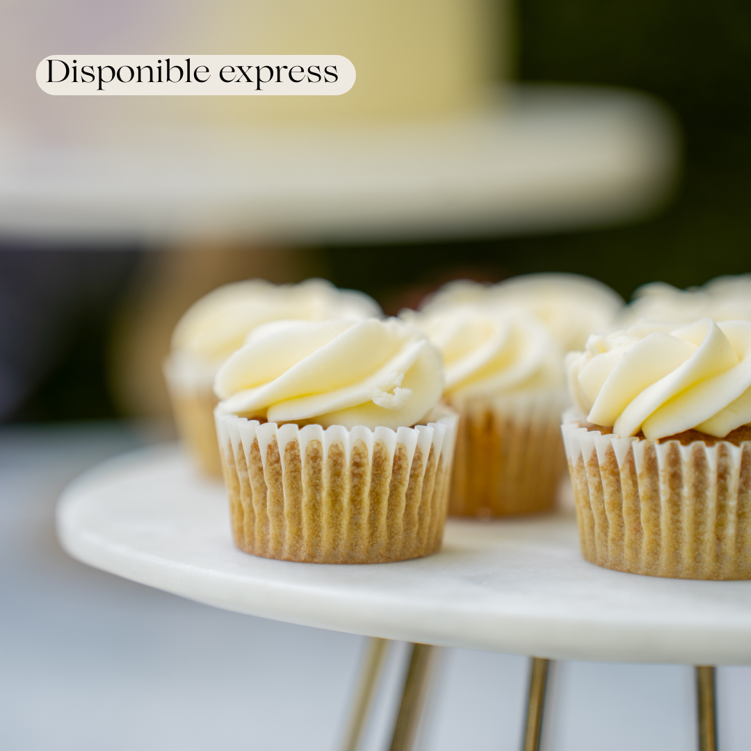 Mini Carrot Cake Cupcakes