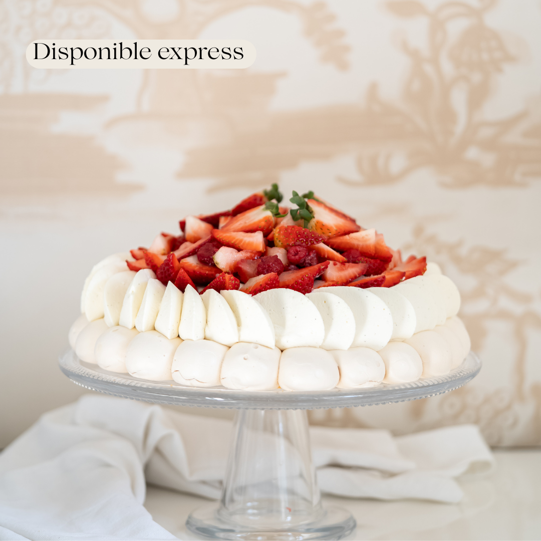 Pavlova de frutos rojos
