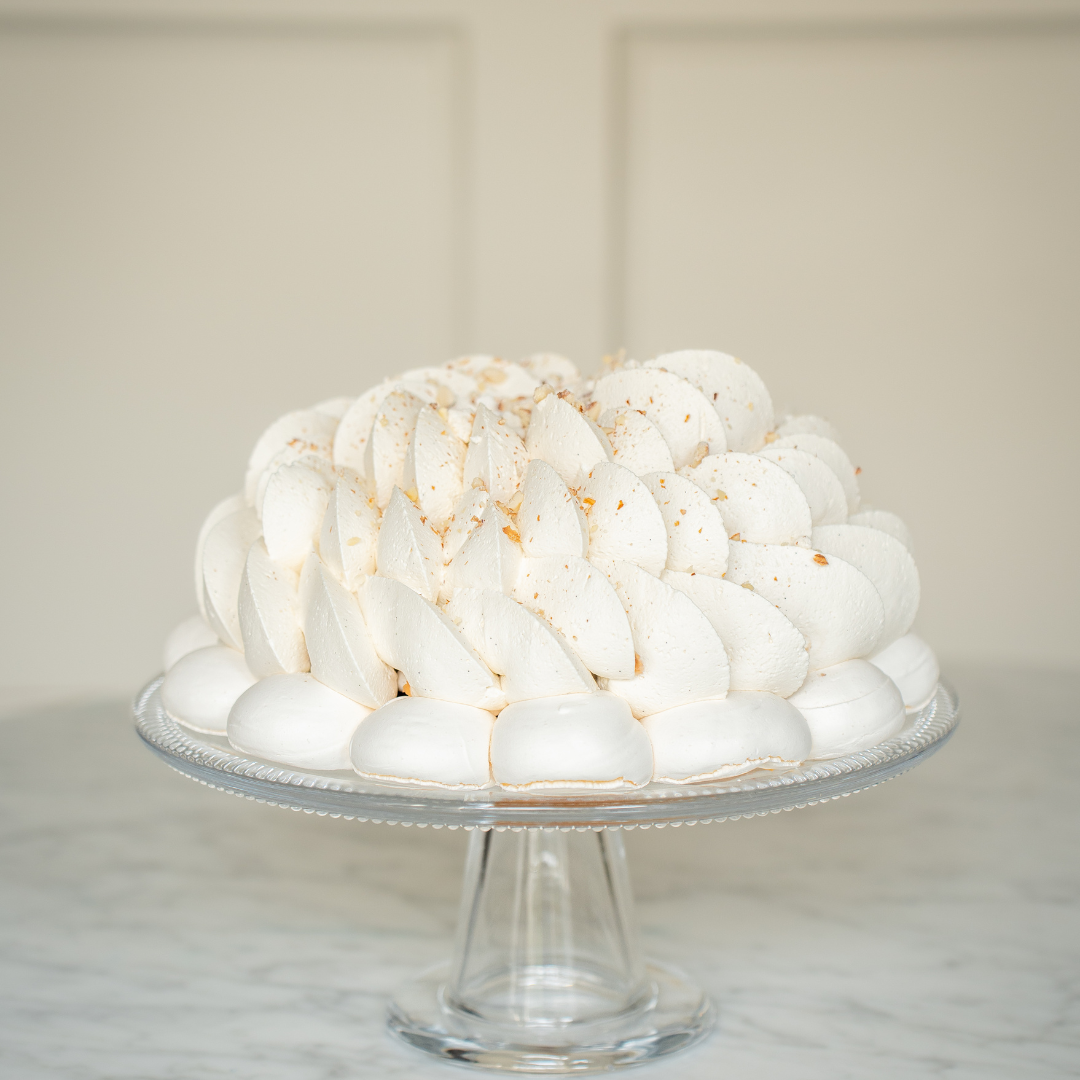 Pavlova de Dulce de Castaña