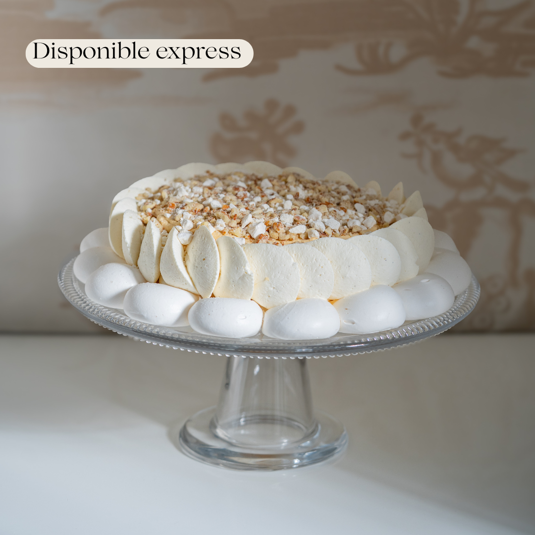 Pavlova de lúcuma