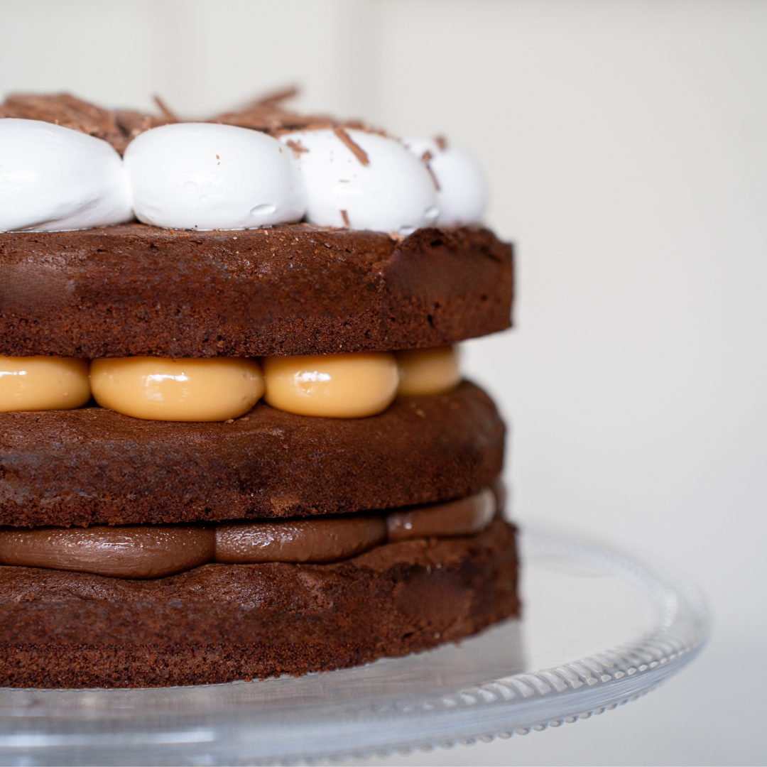 ¡Nueva! Torta Brownie Nutella Manjar