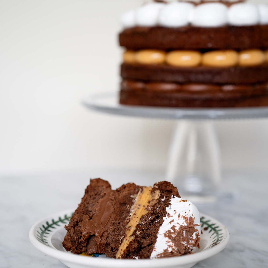 ¡Nueva! Torta Brownie Nutella Manjar